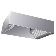 Hotte Centrale Avec Filtre Inox 200 X 150 X 50 Cm Royal Grill Equipements