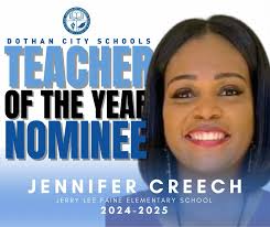 🏆 Dothan City Schools is proud to announce our Class of 2024 Teachers of  the Year nominees 🏆 These awesome individuals will represent their schools  for the school year and are the