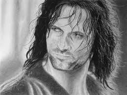 Viggo Mortensen As Aragorn In Lord Of The Rings Julie Thomas Creative Have a look at my drawing of aragorn holding the broken sword narsil. viggo mortensen as aragorn in lord of