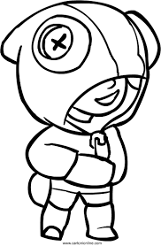Disegno Di Leon Di Brawl Stars Da Colorare Disegno Di Leone Disegni Da Colorare Disegni