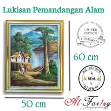 Menggambar akan terasa sulit jika tidak ada objek yang dilihat. Lukisan Pemandangan Alam Sawah Gunung Unik Minimalis Kanvas Ukuran 50x60 Cm Lengkap Dengan Frem Terbaru Agustus 2021 Harga Murah Kualitas Terjamin Blibli