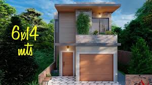 Planta eléctrica de 75kva para 100% de la casa. Plano De Casa De 6x14 Metros Con 3 Dormitorios Cochera Y Piscina Youtube