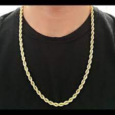 The clasp was real but the chain was not. Accessories Gold Chain 14k Stamped Rope Chain 24in 6mm Poshmark