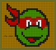 Ninja Turttle Png Pixel Art Super Heros Pixel Art Tortue Dessin Pixel Facile