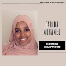 Farida Mohamed, a registered midwife/nurse, finds great purpose in  supporting women and families through the vulnerable yet beautiful  transition to parenthood. Drawing
