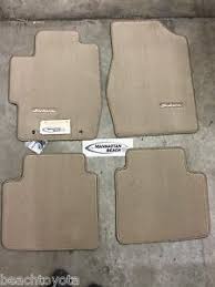 2004 2008 Toyota Solara Convertible Carpet Floor Mats Ivory Genuine Toyota Ebay