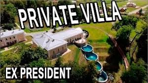 A prominent environmental activist may have been beaten late last month for documenting the illegal construction of a mansion linked to russian prime minister dmitry medvedev, the investigative. The Private Villa Ex President Youtube