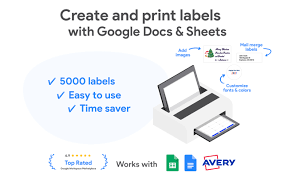 Avery 5160 template google docs. Create Print Labels Label Maker For Avery Co Google Workspace Marketplace