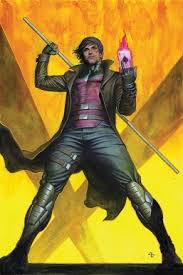 After that was done, i did the outer stencil that included the card, so there wouldn't be any gaps between the two sections. Gambit Comics Wikipedia
