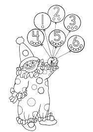 Coloriage clown avec un sourire pour amuser les enfants. Page 21 Sur 49 Sur Hugolescargot Com Preschool Coloring Pages Coloring Pages Coloring Pages Inspirational