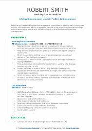 Apply to lot attendant, car wash attendant and more! Lot Attendant Resume Samples Qwikresume