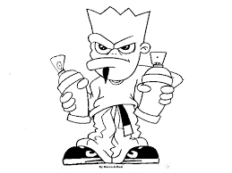 How to draw gangster bugs bunny from looney tunes. Graffiti Spongebob Graffiti Gangster Cartoon Characters Novocom Top