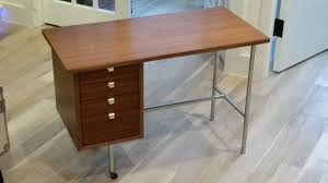 Restoring A George Nelson Typewriter Desk I Like Mikes Mid Century Modern