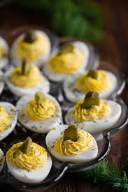 Dill Pickle Deviled Eggs Are An Easy Deviled Egg Recipe With The Flavorful Tang And Kick Of A Dill Pickle Dessert Appetizers Deviled Eggs Recipe Deviled Eggs
