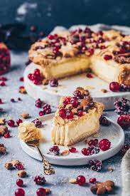 vegan custard pie cheesecake italian torta della nonna pudding torten veganer kuchen leckere vegane rezepte