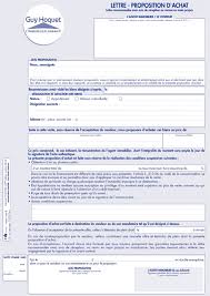 Compromis, mandat et promesse de vente, dans ce dossier vous trouverez tous les documents dont vous aurez besoin pour mener à bien votre vente malheureusement, cette sécurisation de la transaction peut rendre la procédure particulièrement lourde et complexe avant d'en arriver à l'acte de. Lettre Proposition D Achat Guy Hoquet