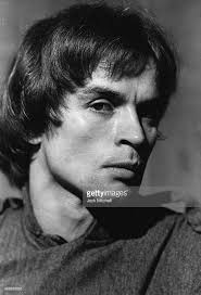 Portrait of Russian-born French Rudolf Nureyev , 1970.