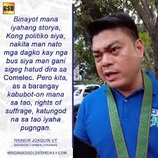 READ: Statements of Support for Chairman George Erwin M. Garcia from the: •  COMELEC Regional Election Directors Organization (CREDO) • Circle of  Assistant Regional Election Directors (CARED) • Provincial Election  Supervisors Association