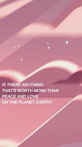 How to sing peace and love with steven universe? Peace And Love On The Planet Earth On Tumblr