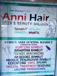 Kedai rambut muslimah ini kakitangannya peramah. Anni Hair Beauty Salon Muslimah Paya Pulai Temerloh Zaza Iman Lifestyle Blogger