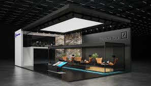 Exhibition Stand Quot Deutsche Bank Quot Design By Quot Gm Design Group Quot Designer Nazar Malets Exhibition Stand Exhibition Stand Design Bank Design