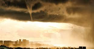 A large waterspout formed near port of singapore, sentosa, southern singapore on may 11, 2019. 3hsrgm9myv7brm