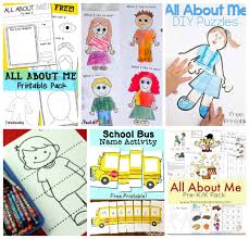 Maybe you would like to learn more about one of these? 25 All About Me Activities Free Printables Totschooling Toddler Preschool Kindergarten Educational Printables