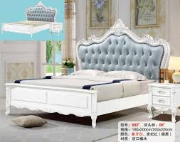 Traditional accents of crown molding, frame panel molding, turned and tapered feet decorate each piece for a classic look. China European Style Modern Simple Bedroom Furniture Wooden Bed China Cabinet Canvas Drawer Furniture
