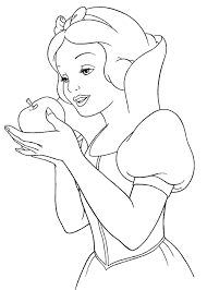 Imagenes De Blanca Nieves Para Colorear E Imprimir Blanca Nieves Para Colorear Blancanieves Imagenes Princesas Para Colorear