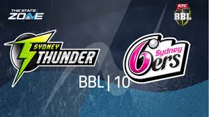 The bbl finals series is as follows. 2020 21 Big Bash League Sydney Thunder Vs Sydney Sixers Preview Prediction The Stats Zone