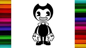 You can download free printable bendy coloring pages at coloringonly.com. How To Draw Bendy Bendy And The Ink Machine Youtube