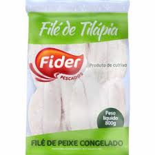 Possui sabor suave e cozinha rapidamente. File De Tilapia Congelado Fider 800g Bem Barato