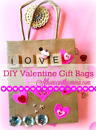 Diy Valentine Gift Bags At Home With Jemma