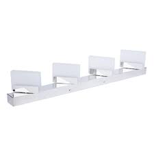 Lightess Led Vanity Lights Strip 4 Light Modern Acrylic Bathroom Light Fixtures Make Up Mirror Sconce Cool White 12w Lightess Com