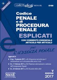 Codice Penale E Di Procedura Penale Esplicati Per L Udienza Penale Editio Minor Edizioni Simone