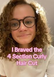 4 Section Curly Hair Cut: Should I Add Bangs?
