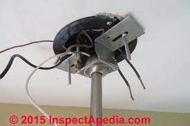 These lights mount to a metal or plastic box that's secured to overhead studs or joists. Ceiling Light Fixture Installation Wiring