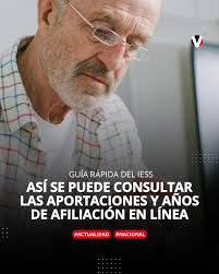 🔎 ¿Quieres consultar tus aportaciones y años de afiliación al #IESS? Con  esta guía rápida podrás hacerlo en línea, solo con tu cédula y clave 🔐. 👉  Aquí el paso a paso: