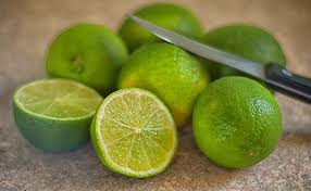 Citron Vert Citrus Aurantiifolia Ou Lime Acide Plantation Culture