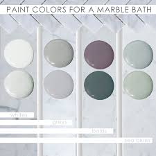 Warm gray is pretty much always guaranteed to be a win. Colors For Your Marble Bathroom Home Decorating Painting Advice