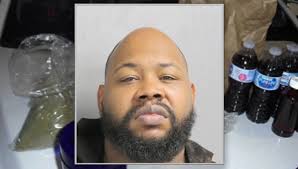 Psycho Sid arrested after driving with gallon of lean, weed and a gun