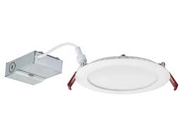 Lithonia Wafer 6 Dimmable 13w 120v Led Downlight 3000k White No Recessed Can Or J Box Needed Wf6 Led 30k 80cri Mw Casepack6 Bulbs Com