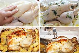 Tanto en la cocina europea como en la asiática y la americana, el pollo forma parte fundamental de la base una de las maneras más populares de preparar el pollo es al horno. Pollo Al Horno Como Hacer Pollo Al Horno Paso A Paso Pequerecetas