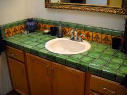 Interior designers use talavera tile as a staple ingredient in spanish style bathroom ideas. How To Design Kitchens And Bathrooms Using Mexican Talavera Tile Dengarden