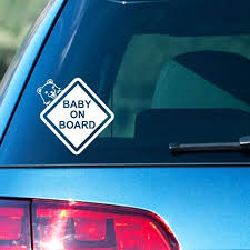 Car Sticker Baby on Board Pedo Bear 120 ...