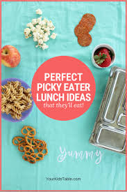 Perfect Lunch Ideas For Picky Eaters They Ll Actually Eat Picky Eating Picky Eaters Kids Lunch