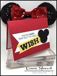 The interface for our friends and family was simple to use. Learn How To Make Quick Mickey Minnie Mouse Birthday Cards Great For Kids And The Young At Hea Minnie Mouse Birthday Simple Cards Handmade Card Making Videos