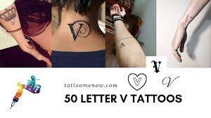If you want to include detail despite the condensed space, be sure to work with an artist who is adept at line or dotwork. 50 Letter V Tattoo Designs Ideas And Templates Tattoo Me Now