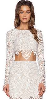 Black Boat Neck Crop Top Lady Nightshade White Black Lace Long Sleeve Boat Neck Scallop Crop Top Blouse Sold Out White Lace Crop Top White Long Sleeve Crop Top Fashion