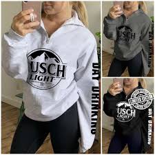 Busch Light Day Drinking Zipper Shirt